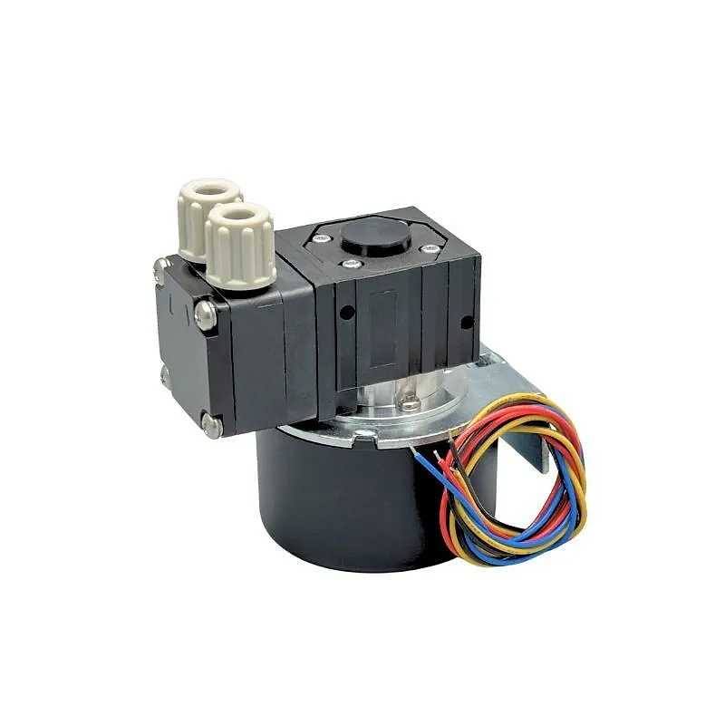 OD-05TF800WBD diaphragm pump 24V with dual fluid ports and brushless motor