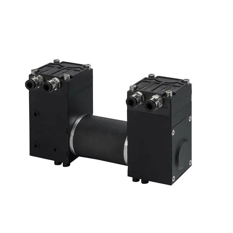 OD-05T0920L 24V double head micro diaphragm vacuum pump front view
