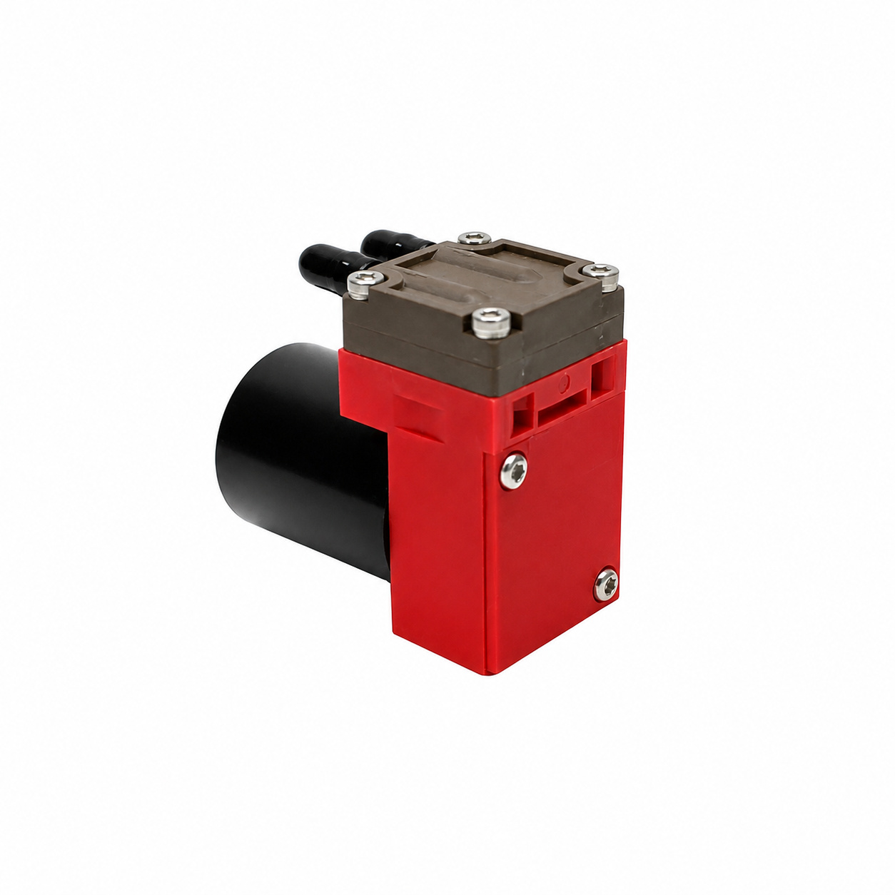 OD-05TVB-S brushless micro diaphragm pump front view on a white background