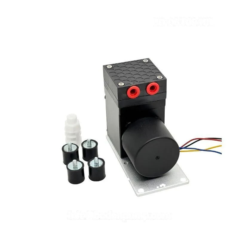 Brushless vacuum pump OD-05T0910L front view - high-performance air diaphragm pump for gas sampling and CEMS