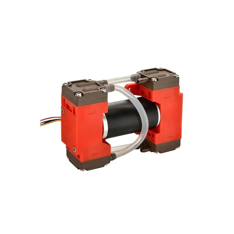 Four-head micro diaphragm vacuum pump OD-05T055L front view