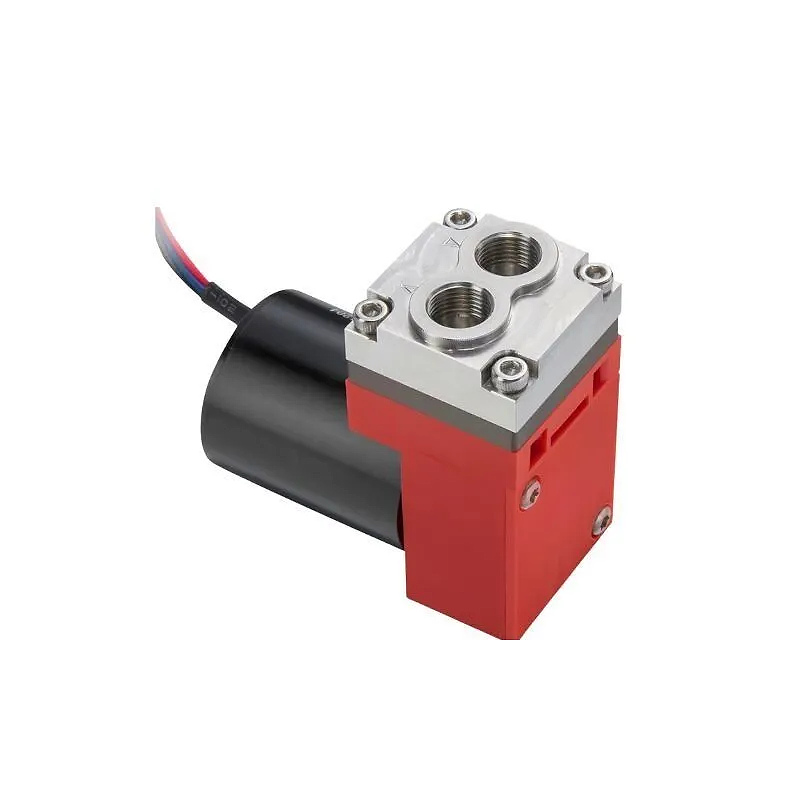 Stainless steel high-temperature mini diaphragm pump OD-05T054L front view