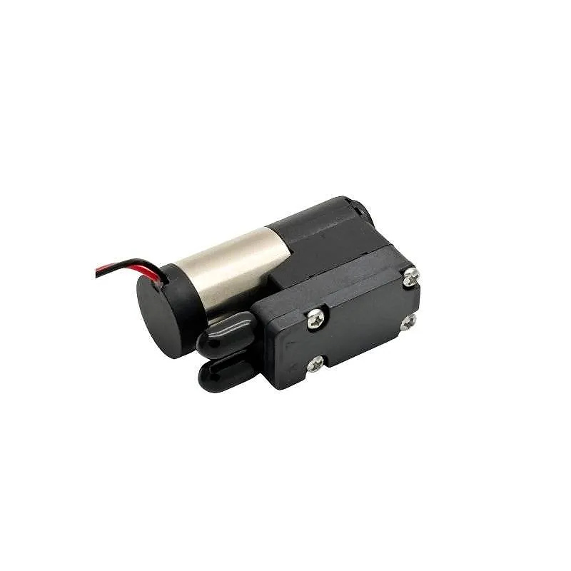 Mini diaphragm pump OD-05T02.53000 front view - compact gas sampling pump