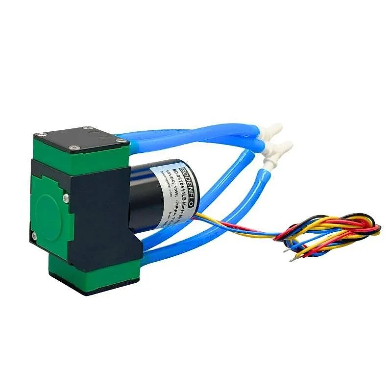 OD-05T0511LB compact air pump with tubing, wiring, and brushless motor for OEM pneumatic equipment