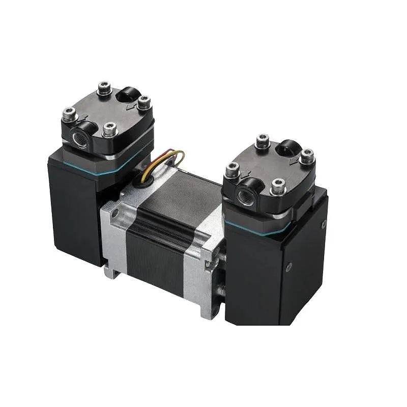 Micro Double-Head Brushless Piston Pump front view OD-05TR32LB