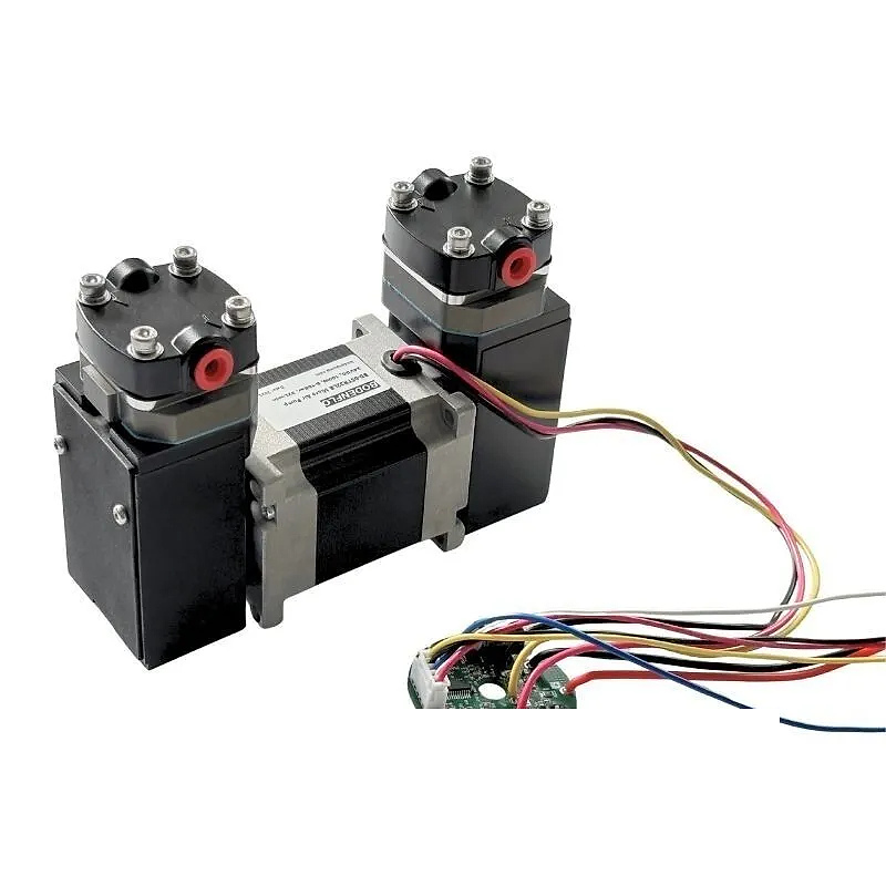 Micro Double-Head Pump side angle view OD-05TR32LB