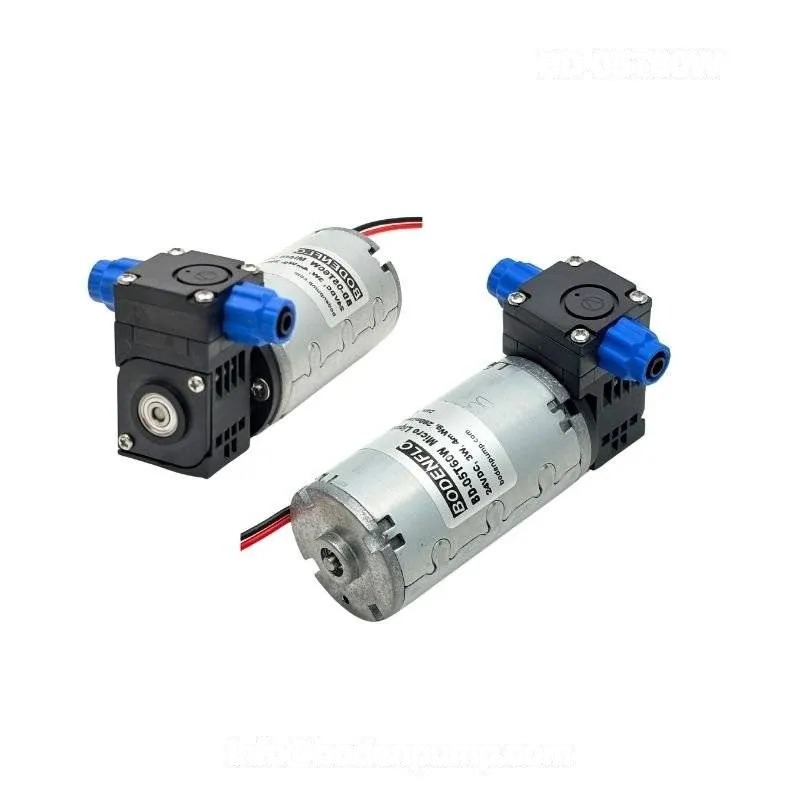 Micro liquid diaphragm pump with compact design and smooth flow performance OD-05T60W