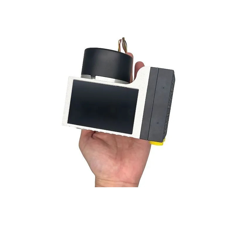 Small air suction pump compact size comparison in hand