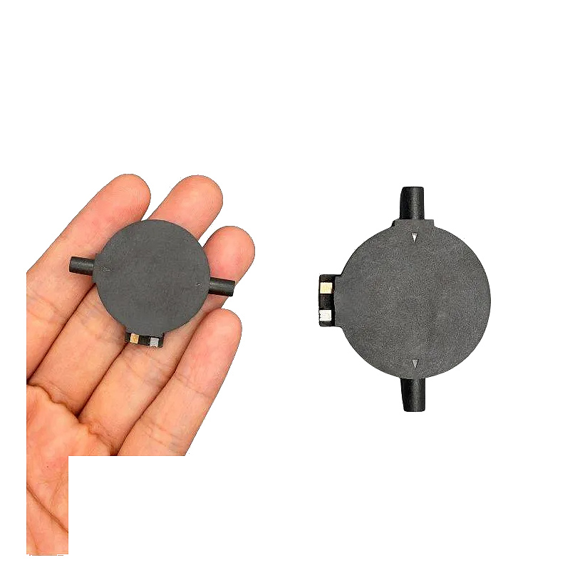 OD-05T01PZ08 piezo micro pump size reference with front and rear product views