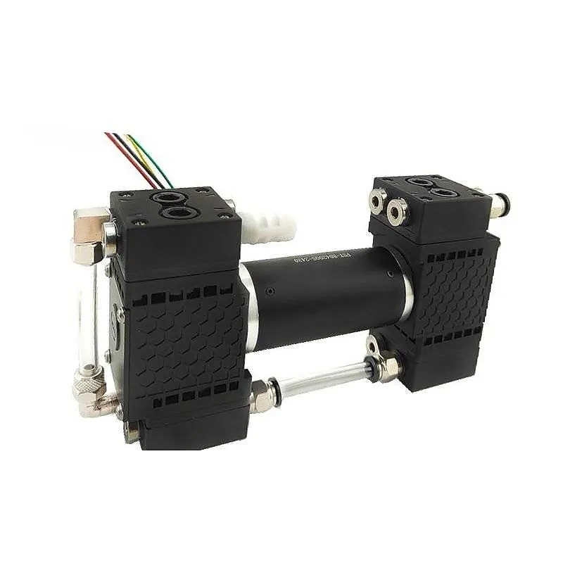 Quad-Head Diaphragm Pump OD-05T068LFB - 24V Brushless Miniature Vacuum Pump for Gas Sampling